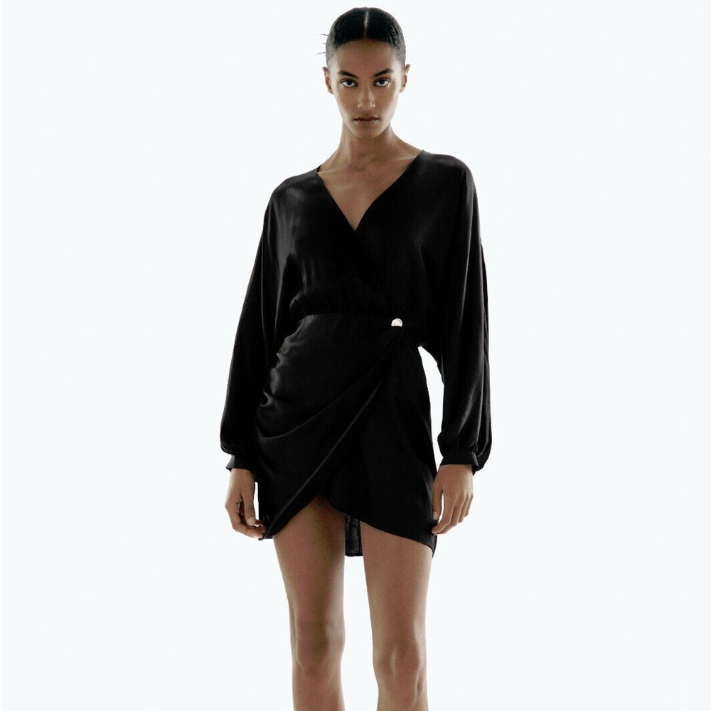 ZARA Black Dress S